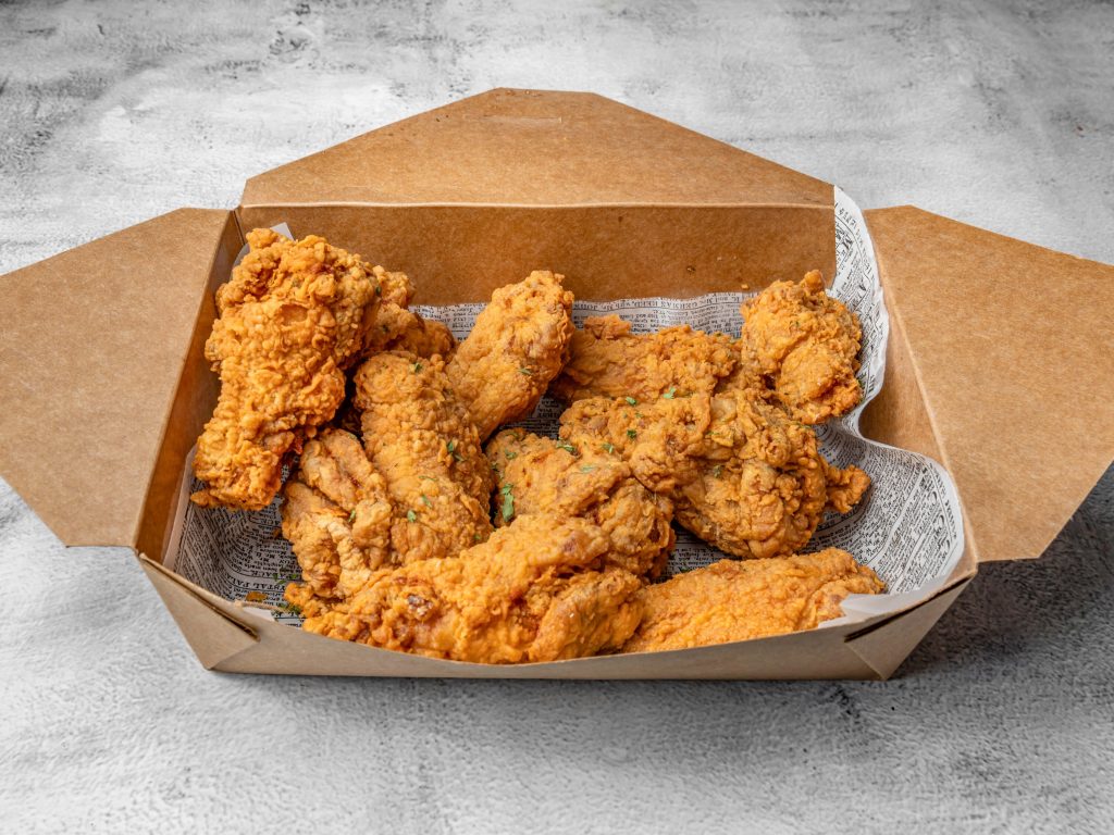 4 Wings & 3 Drums