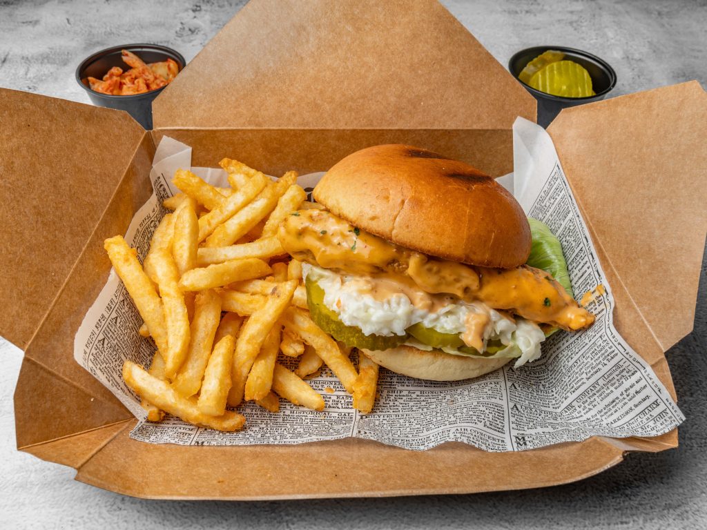 Dak Chicken Burger